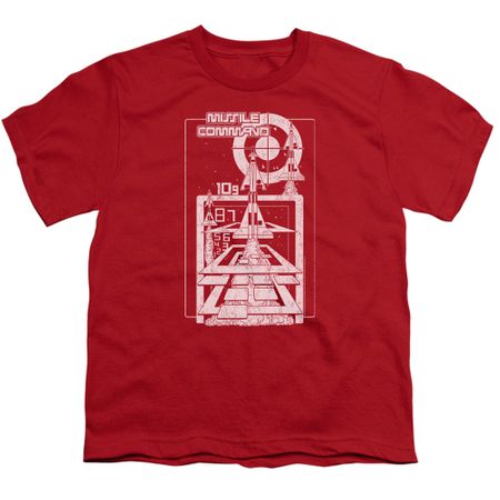 Atari Kids Shirt Lift Off Red T-Shirt
