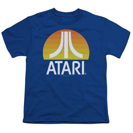 Atari Kids Shirt Logo Royal T-Shirt