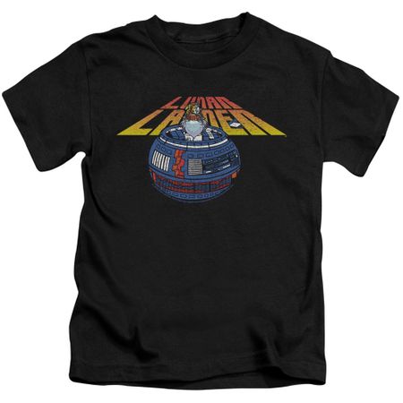 Atari Kids Shirt Lunar Globe Black T-Shirt