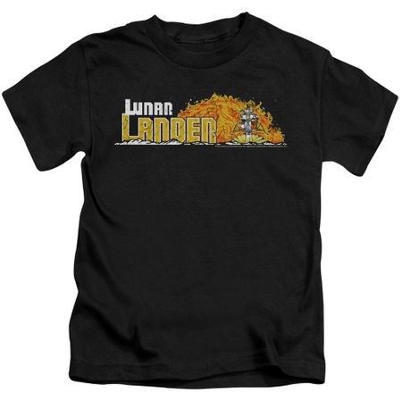 Atari Kids Shirt Lunar Lander Black T-Shirt