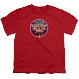 Atari Kids Shirt Yars Revenge Patch Red T-Shirt Atari Kids Shirt Yars Revenge Patch Red T-Shirt