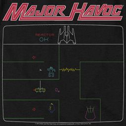 Atari Major Havoc Screen Shirts