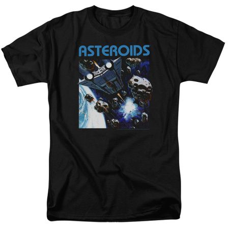 Atari Shirt 2600 Asteroids Black T-Shirt