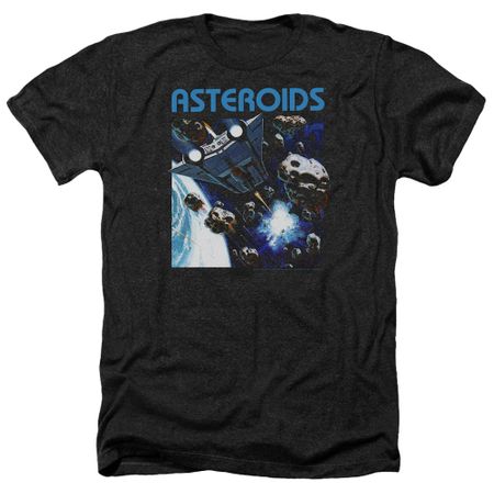 Atari Shirt 2600 Asteroids Heather Black T-Shirt
