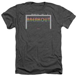 Atari Shirt Breakout 2600 Heather Charcoal T-Shirt