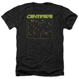 Atari Shirt Centipede Screen Heather Black T-Shirt