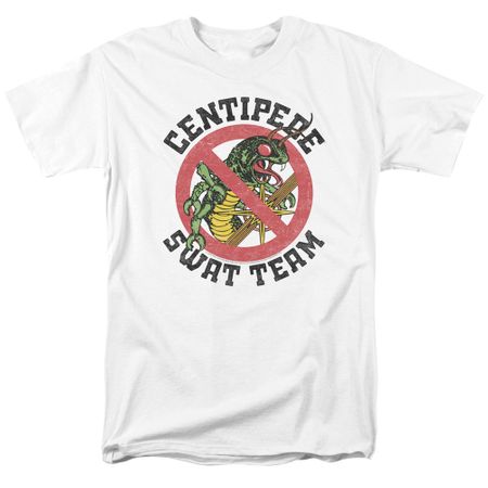 Atari Shirt Centipede Swat Team White T-Shirt