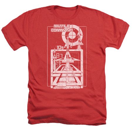 Atari Shirt Lift Off Heather Red T-Shirt