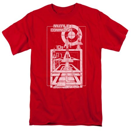 Atari Shirt Lift Off Red T-Shirt