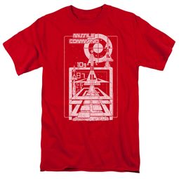 Atari Shirt Lift Off Red T-Shirt Atari Shirt Lift Off Red T-Shirt