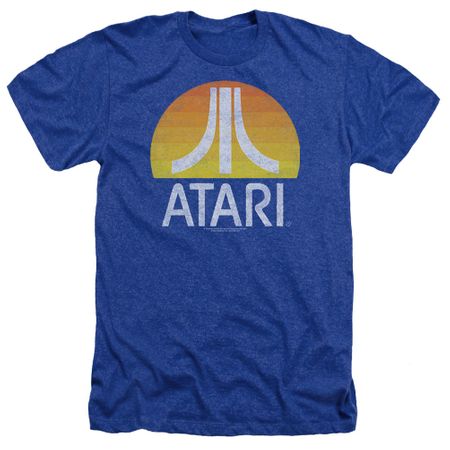 Atari Shirt Logo Heather Royal T-Shirt
