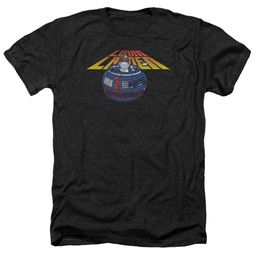 Atari Shirt Lunar Globe Heather Black T-Shirt Atari Shirt Lunar Globe Heather Black T-Shirt