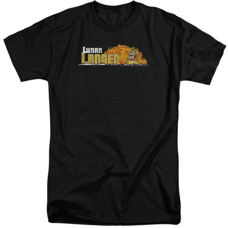 Atari Shirt Lunar Lander Black Tall T-Shirt