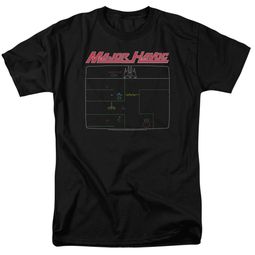 Atari Shirt Major Havoc Screen Black T-Shirt