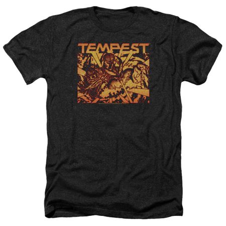 Atari Shirt Tempest Demon Reach Heather Black T-Shirt