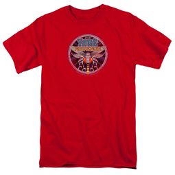 Atari Shirt Yars Revenge Patch Red T-Shirt Atari Shirt Yars Revenge Patch Red T-Shirt