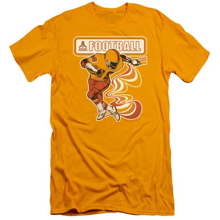 Atari Slim Fit Shirt Football Player Gold T-Shirt