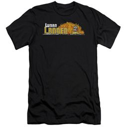 Atari Slim Fit Shirt Lunar Lander Black T-Shirt