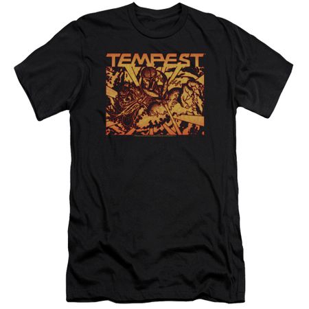 Atari Slim Fit Shirt Tempest Demon Reach Black T-Shirt