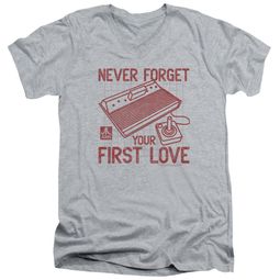 Atari Slim Fit V-Neck Shirt First Love Athletic Heather T-Shirt