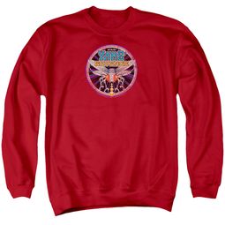 Atari Sweatshirt Yars Revenge Patch Adult Red Sweat Shirt Atari Sweatshirt Yars Revenge Patch Adult Red Sweat Shirt