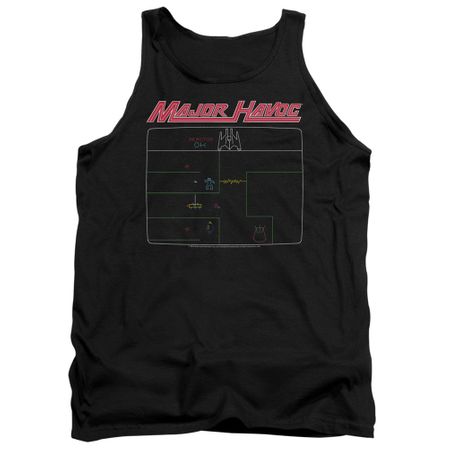Atari Tank Top Major Havoc Screen Black Tanktop