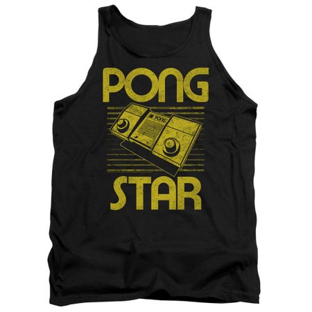 Atari Tank Top Pong Star Black Tanktop