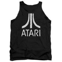 Atari Tank Top Rough Logo Black Tanktop