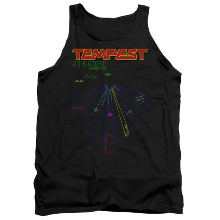 Atari Tank Top Tempest Screen Black Tanktop