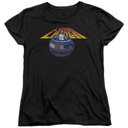 Atari Womens Shirt Lunar Globe Black T-Shirt Atari Womens Shirt Lunar Globe Black T-Shirt