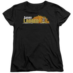 Atari Womens Shirt Lunar Lander Black T-Shirt