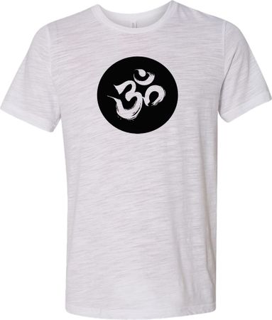 AUM Circle Burnout Yoga Shirt