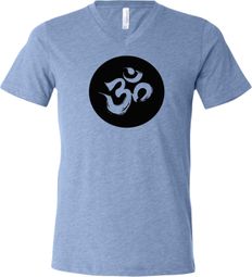 AUM Circle Mens Yoga Shirts