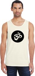 AUM Circle Tri Blend Mens Yoga Tank Top