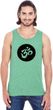 AUM Circle Tri Blend Mens Yoga Tank Top
