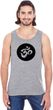 AUM Circle Tri Blend Mens Yoga Tank Top
