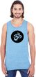 AUM Circle Tri Blend Mens Yoga Tank Top