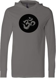 AUM Circle Yoga Lightweight Hoodie