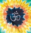 Aum Sunflower Yoga Patch Shirt - Tie Dye Tee