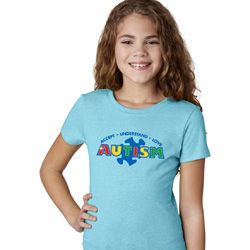 Autism Accept Understand Love Girls Shirt Autism Accept Understand Love Girls Shirt