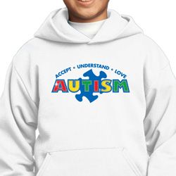 Autism Accept Understand Love Kids Hoody Autism Accept Understand Love Kids Hoody