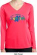 Autism Accept Understand Love Ladies Dry Wicking Long Sleeve Shirt