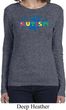 Autism Accept Understand Love Ladies Long Sleeve Shirt