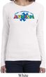 Autism Accept Understand Love Ladies Long Sleeve Shirt