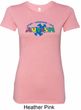 Autism Accept Understand Love Ladies Longer Length Shirt