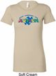 Autism Accept Understand Love Ladies Longer Length Shirt