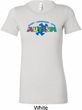 Autism Accept Understand Love Ladies Longer Length Shirt