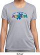 Autism Accept Understand Love Ladies Moisture Wicking Shirt