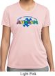 Autism Accept Understand Love Ladies Moisture Wicking Shirt