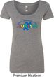 Autism Accept Understand Love Ladies Scoop Neck Shirt